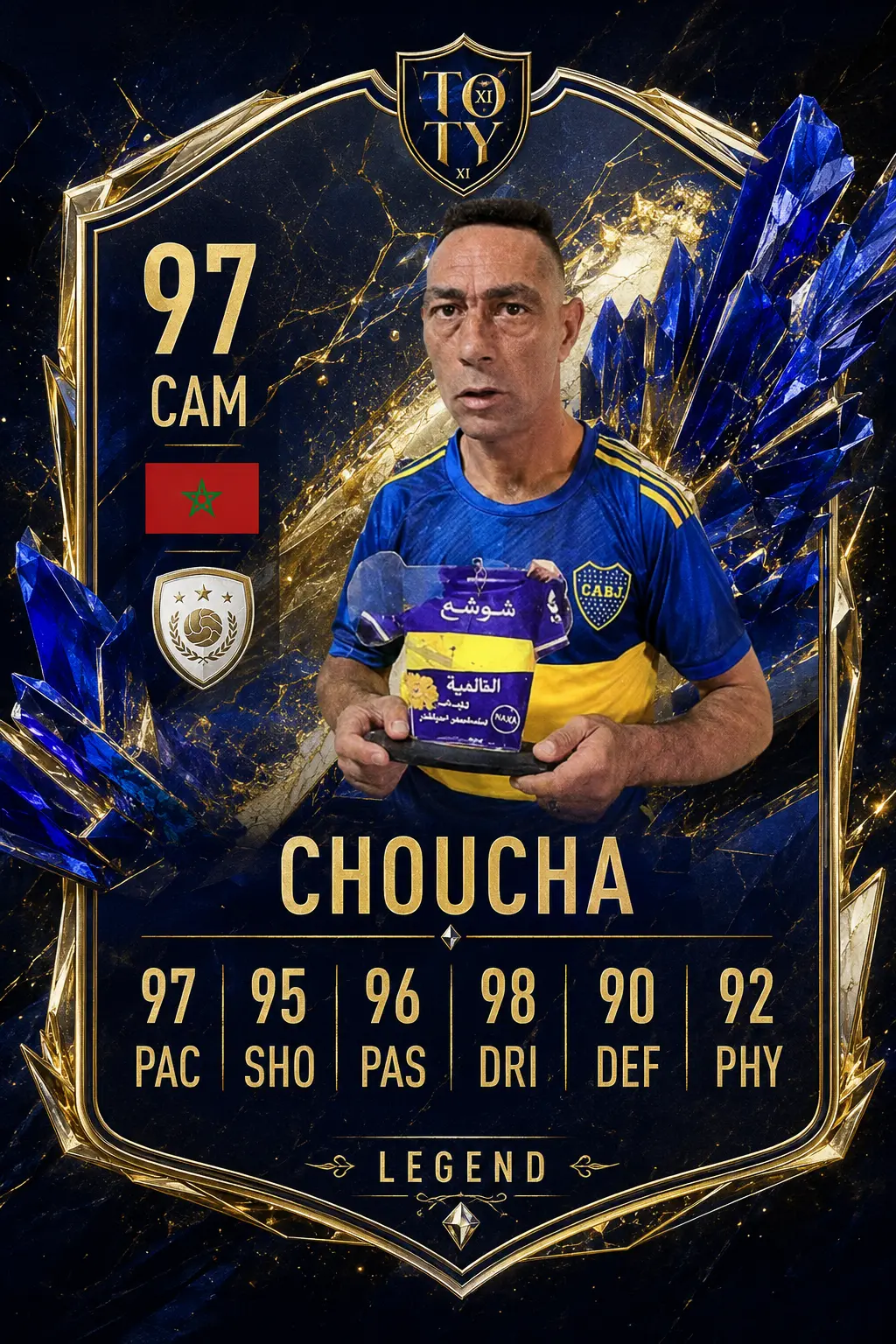 Choucha — leyenda de la reta
